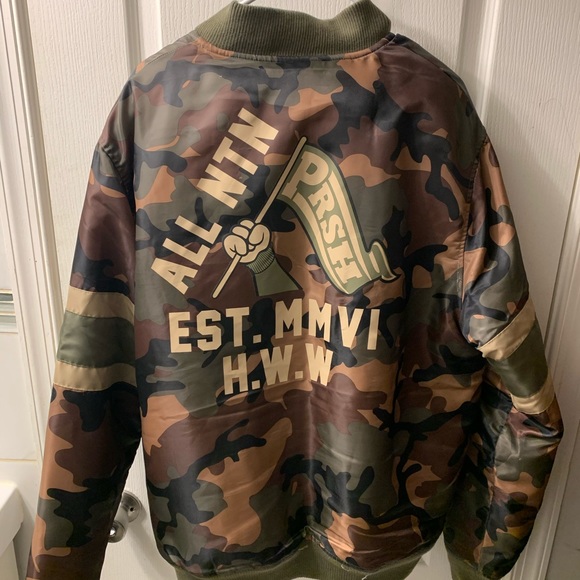 Camo bomber jacket - Picture 3 of 5